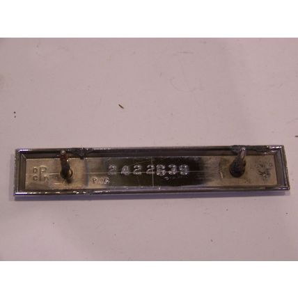 1963 1964 VALIANT BY PLYMOUTH TRUNK EMBLEM #2422639 OEM MOPAR V100 V200 SIGNET