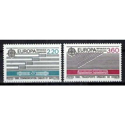 France 2109-2110 MNH Europa Cept Communications ZAYIX 1024S0011M