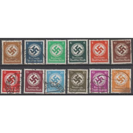 Mi: D132/D143 used 1934/38 Cat € 40