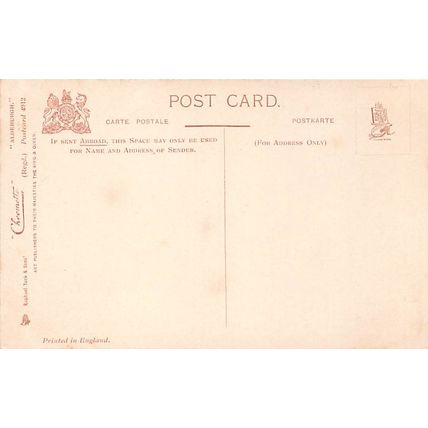 Aldeburgh Church : Tuck "Chromette" postcard 4912