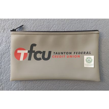 TFCU TAUNTON MASSACHUSETTS FEDERAL CREDIT UNION BANK BAG