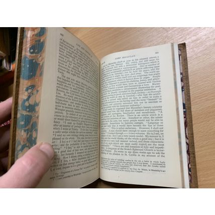 RARE* 1893 "THE LIFE & LETTERS OF LORD MACAULAY" BIOGRAPHY ANTIQUE BOOK (P4)