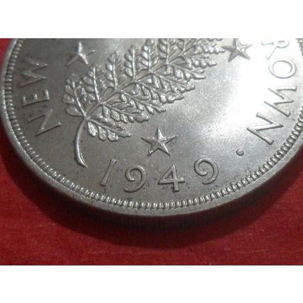 1949 George VI Crown - New Zealand.