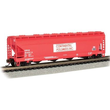 Bachmann USA 17562 ACF 56' 4-Bay Center-Flow Hopper Polymers N Gauge - NEW
