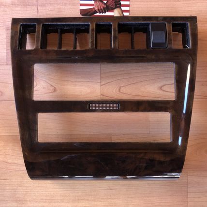 Cassette Radio Heater Wood Grain Control Panel OEM Audi A8 S8 D2 Pre-Facelift