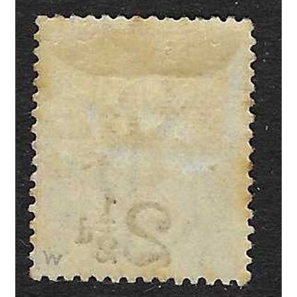 CAPE OF GOOD HOPE QV 1891 SURCAHRGE 2½d ON 3d MINT HINGED SG55