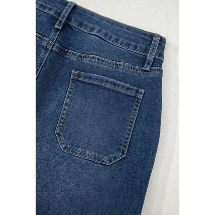 Ashleigh Blue Cropped High Rise Wide Leg Jeans