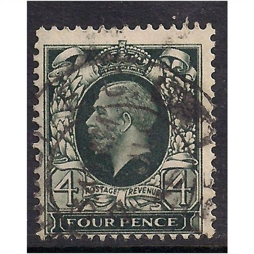 GB 1935 KGV 4d Grey Green SG 445 (D118