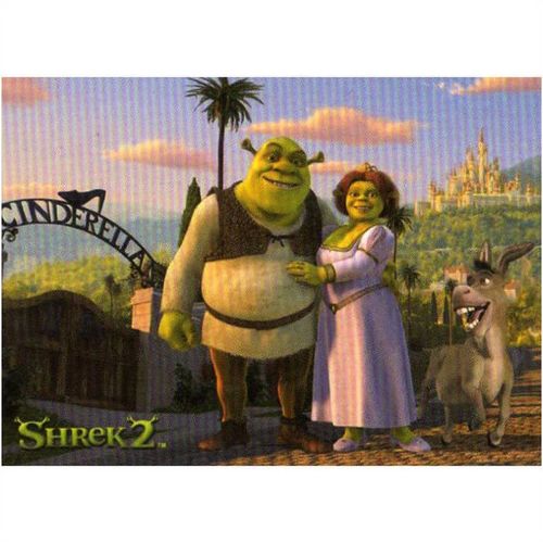 Shrek 2 Promo Trading Card P1 from Cards Inc.