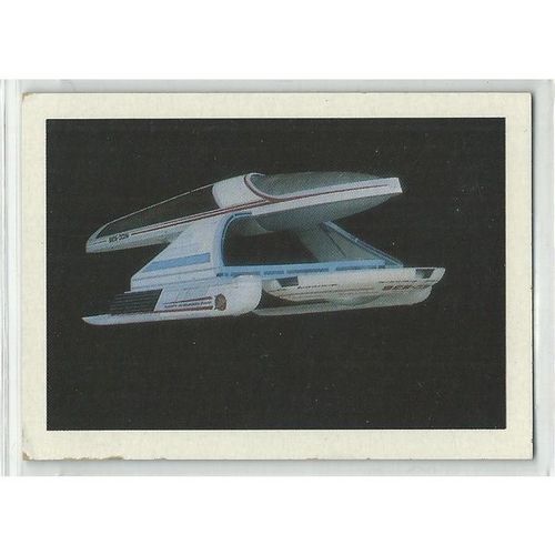 STAR TREK ' THE SEARCH FOR SPOCK ' card # 17 USS Grissom NCC-638 ( 1984 )