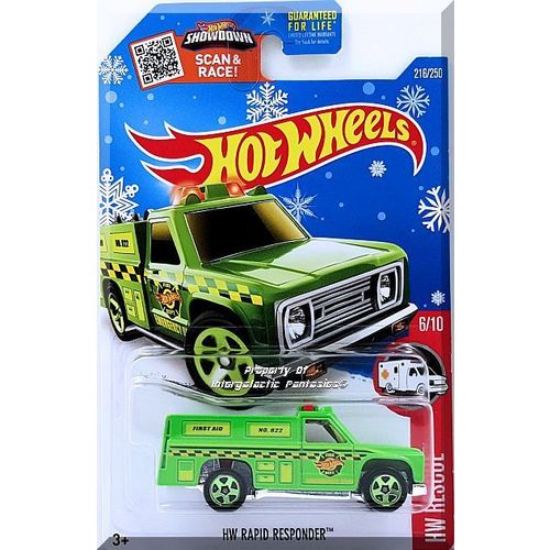 Hot Wheels - HW Rapid Responder: HW Rescue #6/10 - #216/250 (2016) *Target Excl*