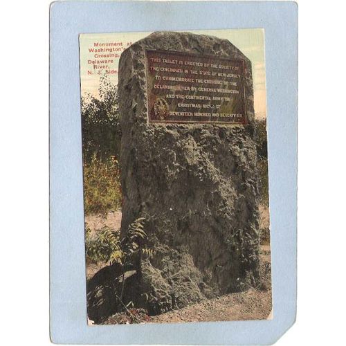New Jersey Washington's Crossing Monument At Washington's Crossing Delawar~3592