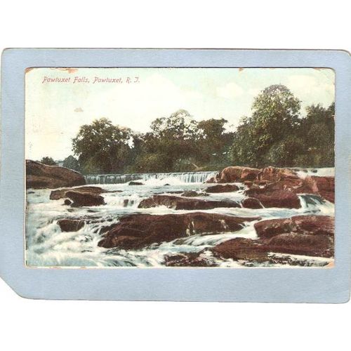 Rhode Island Pawtucket Postcard Pawtucket Falls~926