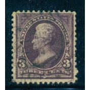 Used 268 3c Andrew Jackson Fine M03502