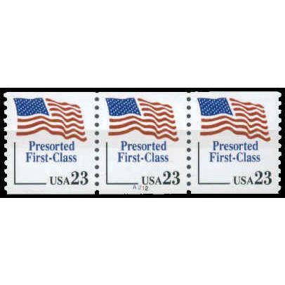 2605 23c U.S. Flag Very Fine MNH PNC A212/3 W1340