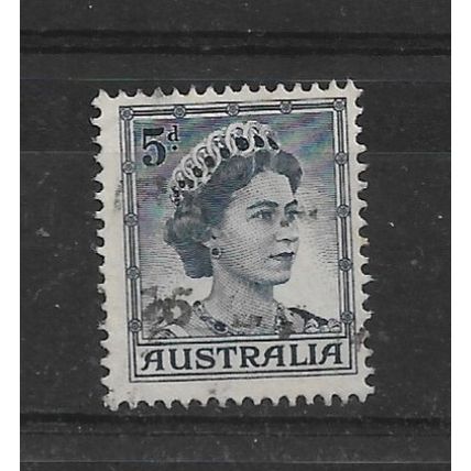 Australia.SG314 5d Queen Elizabeth II (Deep Blue).Fine Used.Jan22u