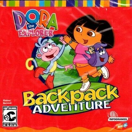 Dora The Explorer Backpack Adventure (Ages 3+) 2002 Win/Mac - NEW CD in SLEEVE