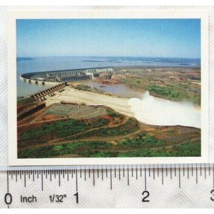 1988 Tom Thumb Wonders Modern World No. 22 Itaipu Power Plant
