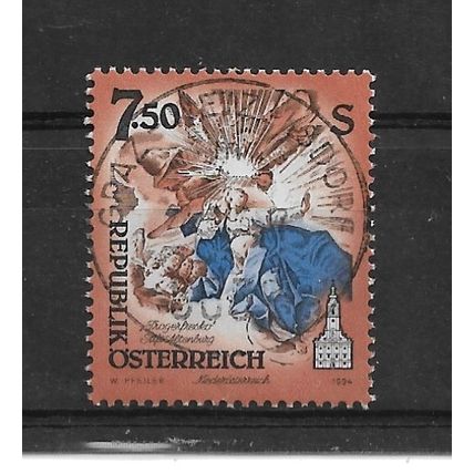 Austria.SG2329 7s 50 Virgin Mary painting,Ahenburg Monastery.Fine Used.Aug22