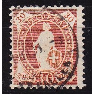 SCHWEIZ SWITZERLAND [1907] MiNr 0090 Da ( O/used ) [01]