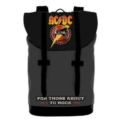 AC/DC - For Those About to Rock Rocksax Heritage Backpack ~New~