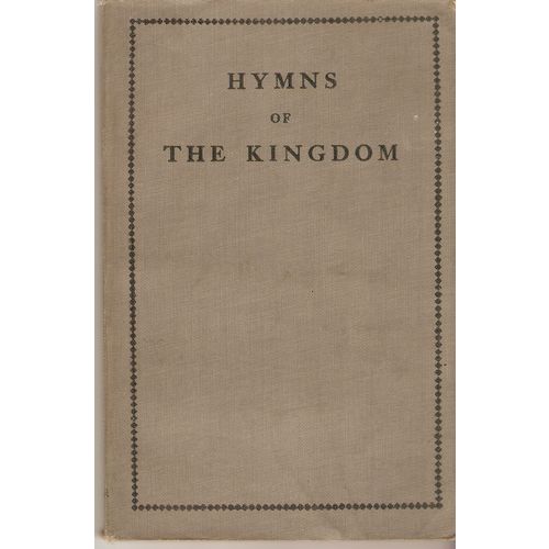 Hymns of the Kingdom 1931 melody edition with canvas cover
