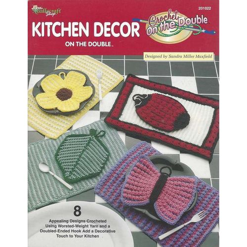Crochet PATTERN Booklet Kitchen Decor