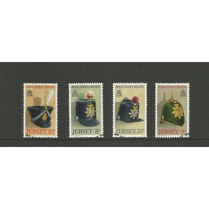 Jersey 1972 Royal Jersey Militia Fine Used Set SG 77 / 80