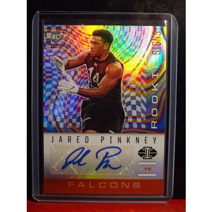 2020 JARED PINKNEY (Atlanta Falcons) Panini Illusions Rookie Signs auto #RS-11