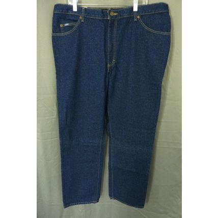 Men's 42 x 32 Lee Blue Jeans Regular Fit Straight Leg