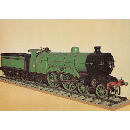 Atlantic Train by Ivatt Design 1908 Great Northern Railway Postcard
