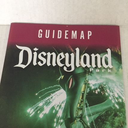 New Disneyland Guidemap