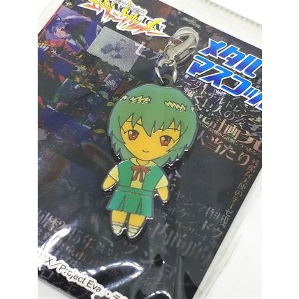 Evangelion Rei Ayanami Metal Bag Charm - Gainax / Project Eva Japanese Anime