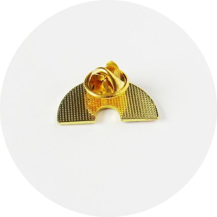 Rainbow Enamelled Pin Badge Brooch Pride Metal in velvet bag 2.5cm x 1.5cm BA65
