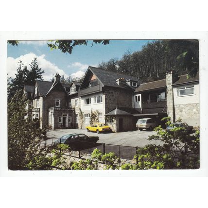 Darroch Learg Hotel Ballater Royal Deeside Postcard Scotland