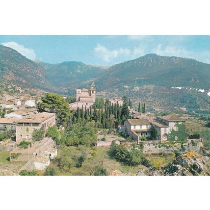 Mallorca Valldemosa La Cartuja Spain Postcard used VGC