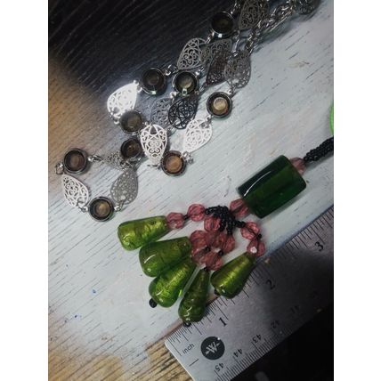 Daisy Fuentes Silver Necklace and other