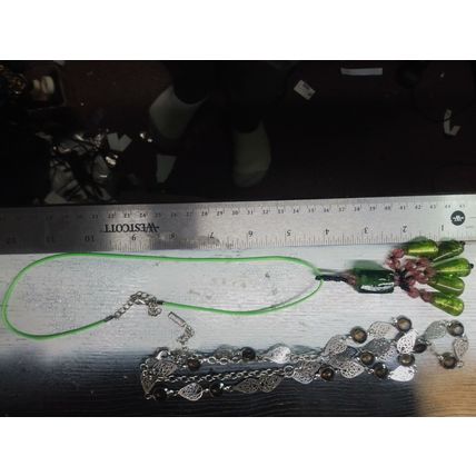 Daisy Fuentes Silver Necklace and other