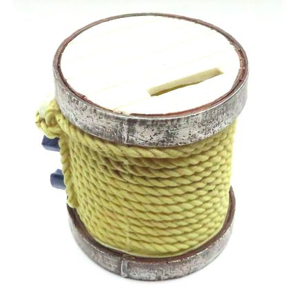Anchor & Rope Money Box 8.7 CM Ornament Gift Home Decor Savings Money Coins Note