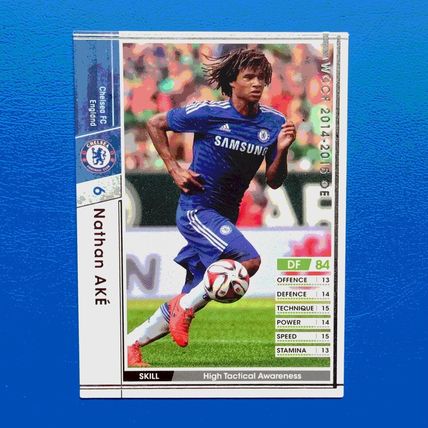 2014-15 Panini/Sega WCCF Opening Edition Nathan Ake Chelsea #A002 Rookie