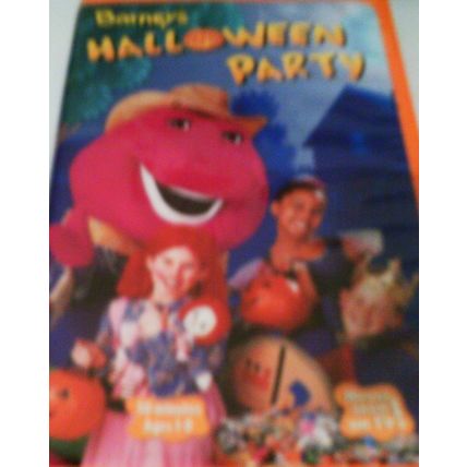 Barney's Halloween Party VHS