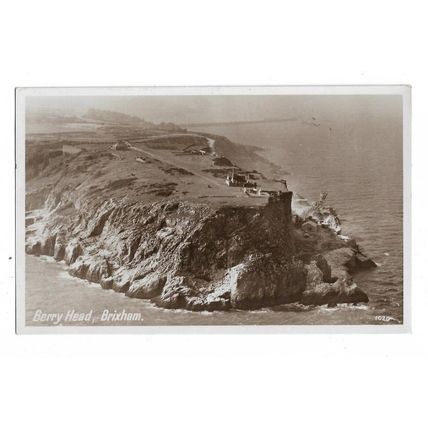 Barry Head, Brixham, Devon, RP Postcard.