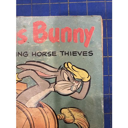 BUGS BUNNY #338 (FN) "Bugs Bunny and The Rocking Horse Thieves"~DELL FOUR COLOR