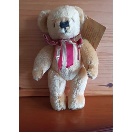 Merrythought 2000 Millennium Mohair Bear 10 ins 25 cm Fully Jointed