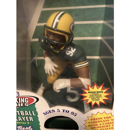 Best Talking Football Player Series 2 Reggie White in Box