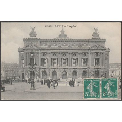 L'Opéra, Paris, 1912 - Malcuit CPA