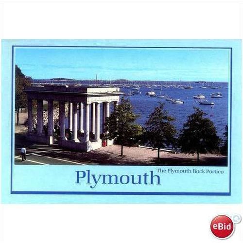 1980's Portico over Plymouth Rock, Plymouth, MA. #2