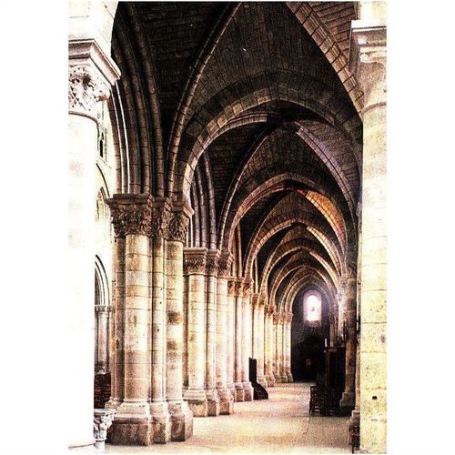Colour Postcard - Church of Notre Dame en Vaux, Chalons sur Marne, France (1)