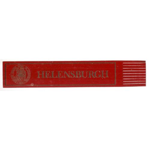 HELENSBURGH, Argyll & Bute Leather Bookmark =