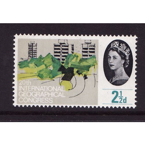 1964 GB Geographical Congress, M Mint Stamp, SG 651p